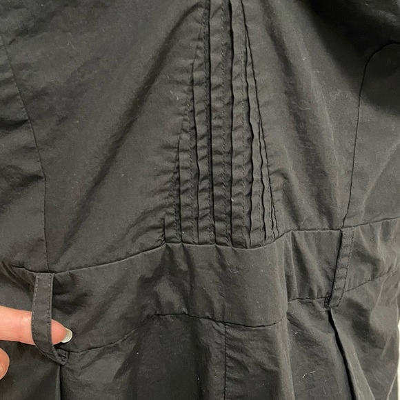 REISS Jessie Black Cotton Jumpsuit Size Large - Picture 7 of 15